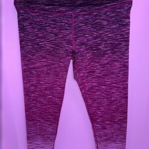 Calvin Klein Performance Ombre Space-Dyed High-Waist Leggings L